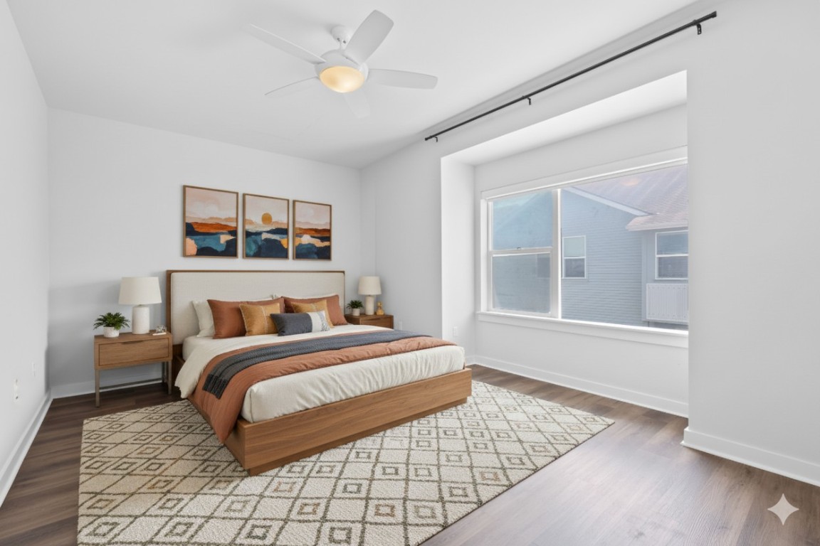 301 West Stassney Lane, Unit 7 Austin, TX 78745 - Photo 16 of 30 a bedroom with a bed and a window