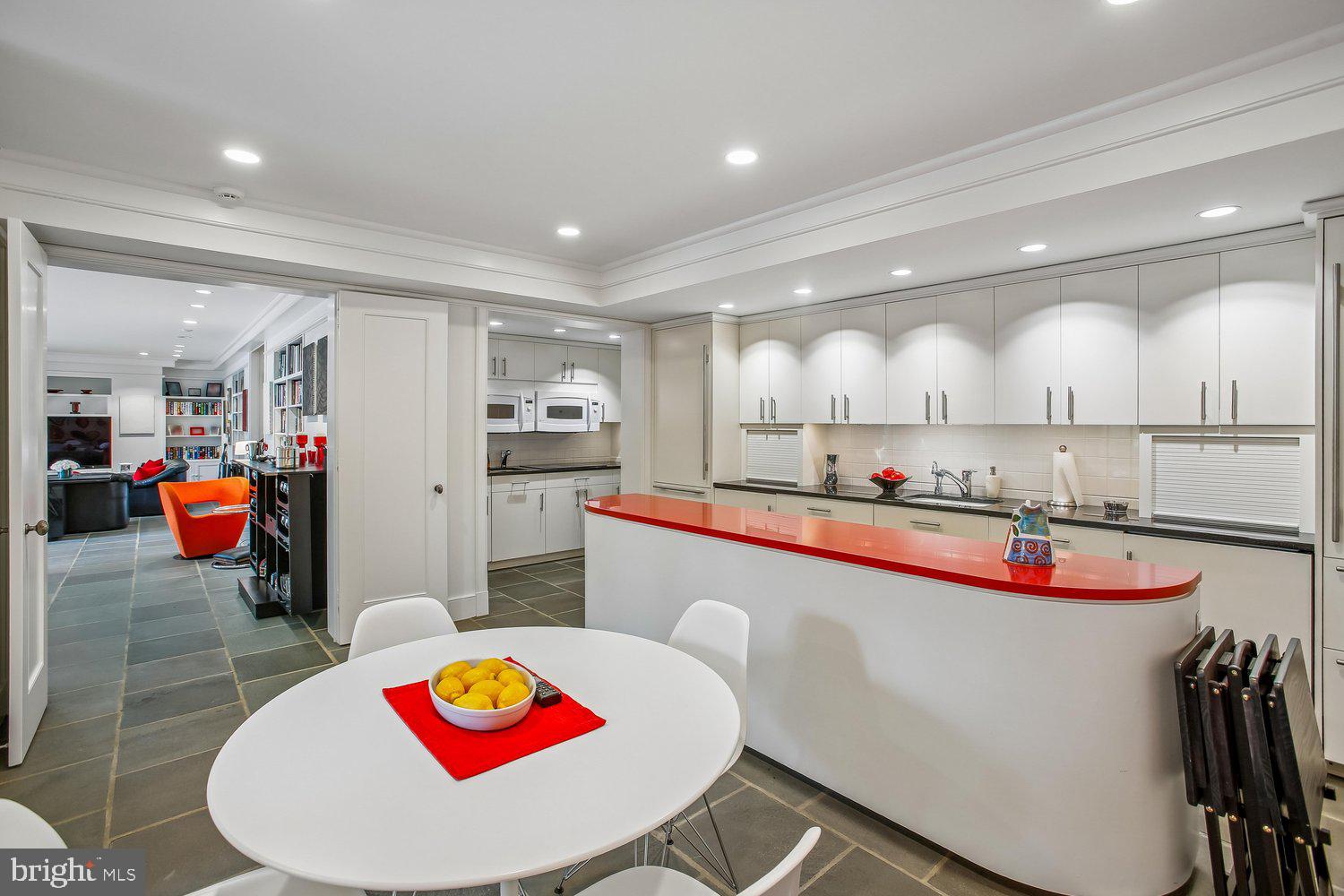 700 Belgrove Road McLean, VA 22101 - Photo 59 of 86 Lower level kitchen with 2 microwaves
