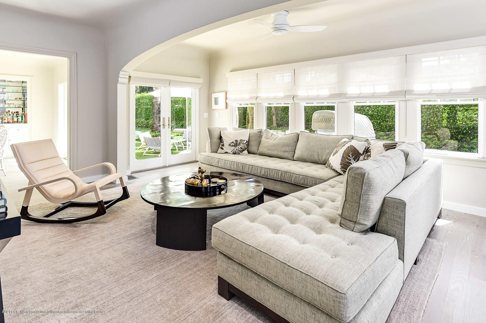 283 Valencia Road West Palm Beach, FL 33401 - Photo 3 of 23 a living room with furniture and a large window