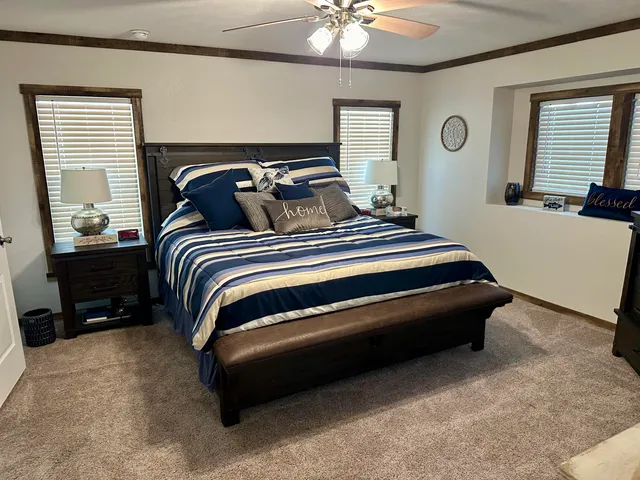 a kitchen with stainless steel appliances granite countertop a stove and a refrigerator
