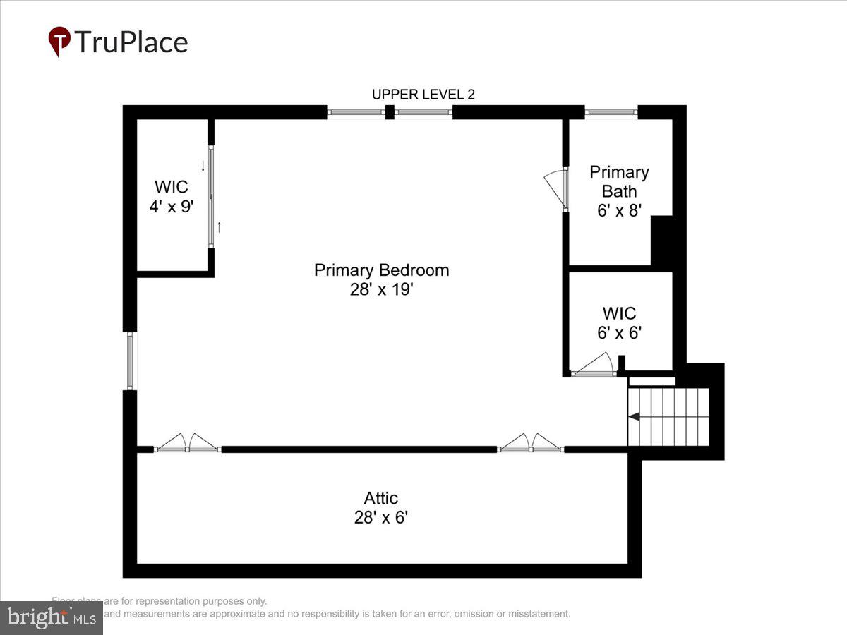 3612 Littledale Road Kensington, MD 20895 - Photo 76 of 79 Upper level 2 (PRBR) floorplan