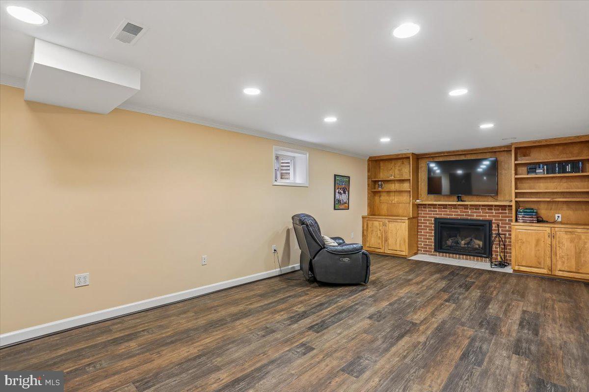 3612 Littledale Road Kensington, MD 20895 - Photo 61 of 79 a view of kitchen with furniture and fireplace