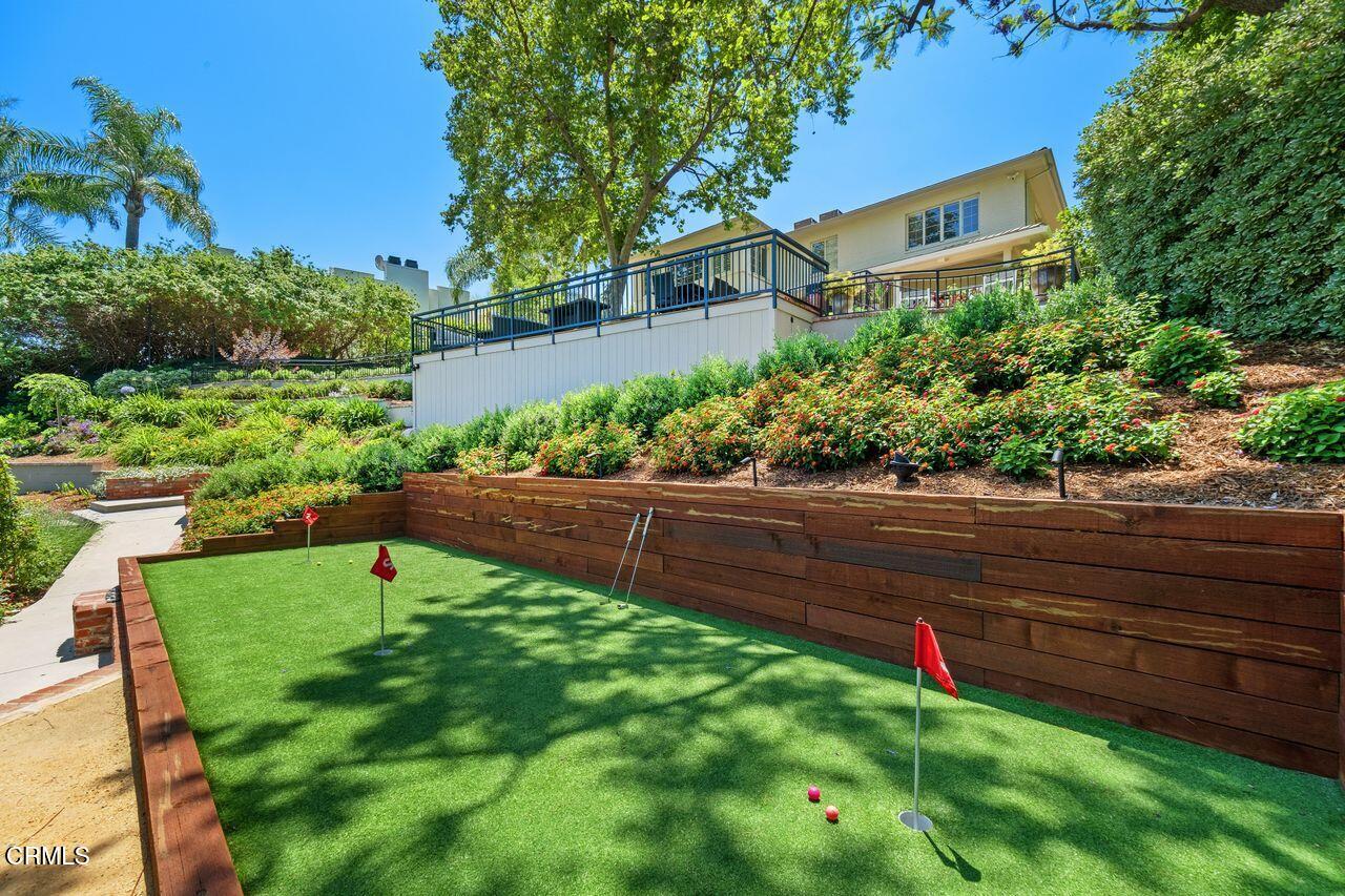 320 North San Rafael Avenue Pasadena, CA 91105 - Photo 49 of 58 a view of yard with seating area and green space