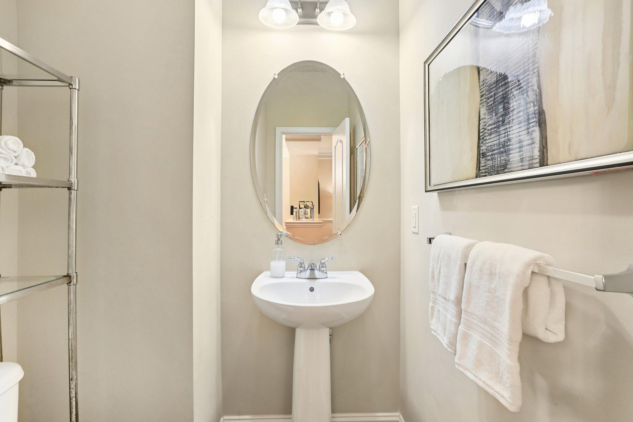 9384 Rock Ripple Lane Laurel, MD 20723 - Photo 17 of 43 Sleek and modern half bath on main level