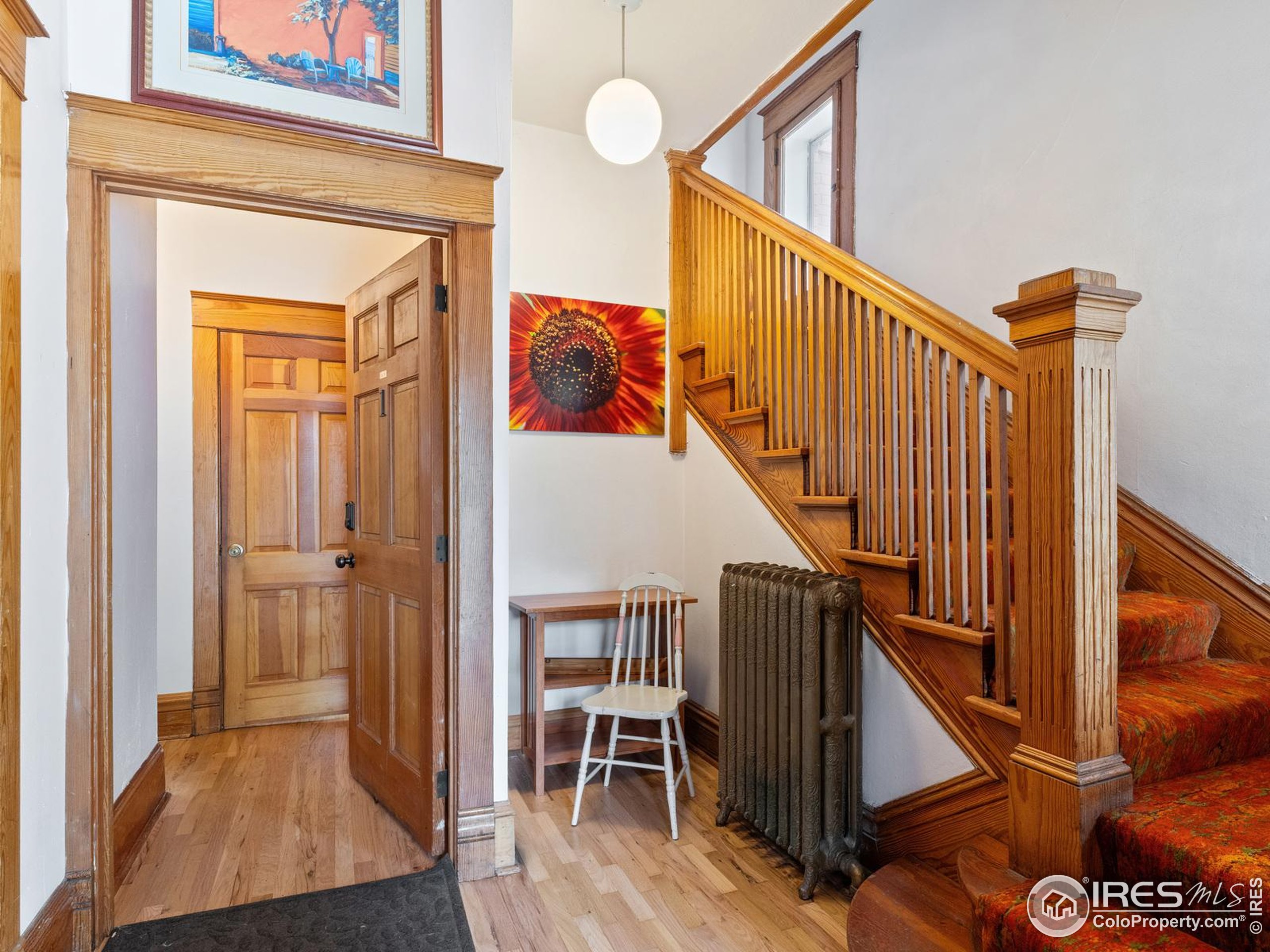 1828 Pine Street Boulder, CO 80302 - Photo 4 of 50 a view of entryway and hall with wooden floor