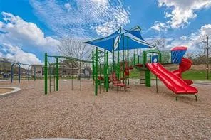 a view of street with sitting area