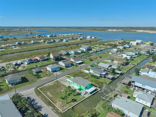 a view of a city with an ocean