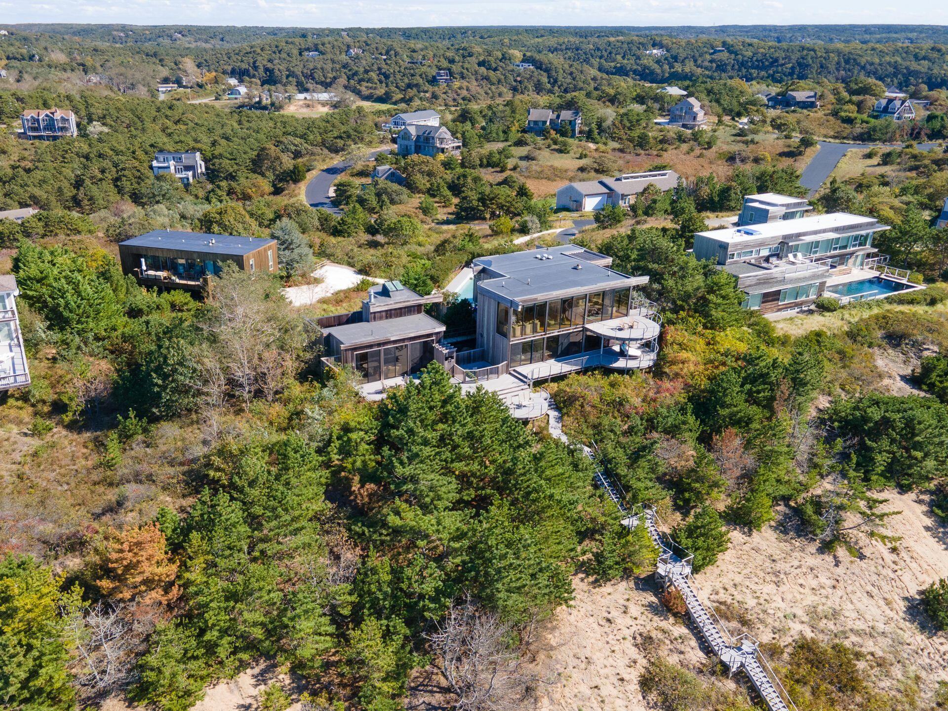 6 Payomet Lane Truro, MA 02666 - Photo 6 of 52 an aerial view of multiple house