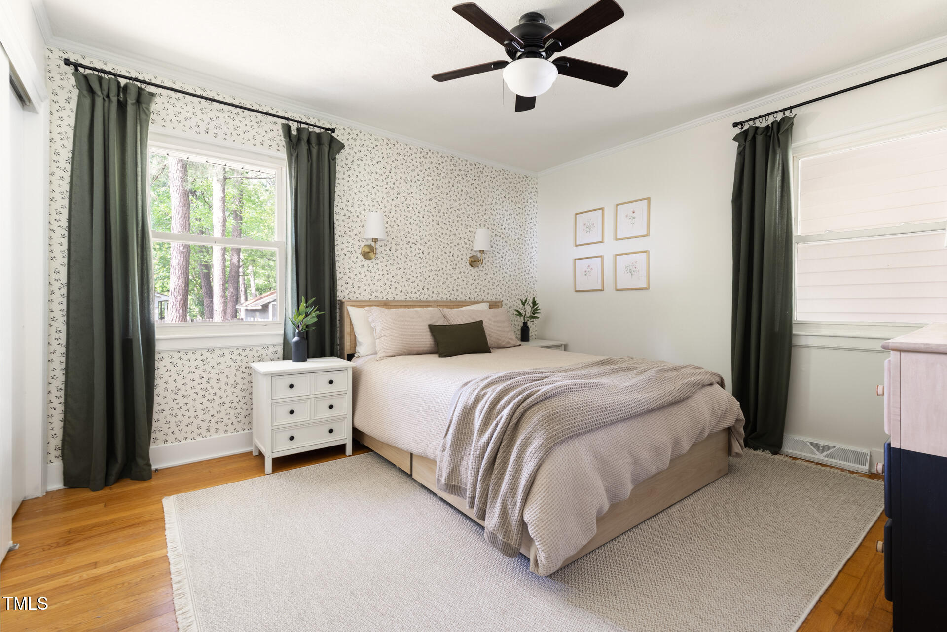 2702 Richwood Road Durham, NC 27705 - Photo 28 of 47 a bedroom with a bed and a window