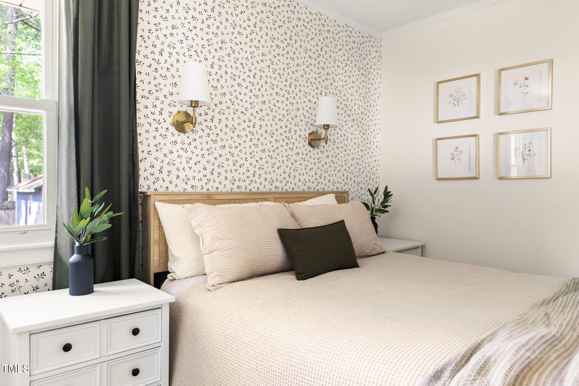 2702 Richwood Road Durham, NC 27705 - Photo 29 of 47 a bedroom with a bed and a window