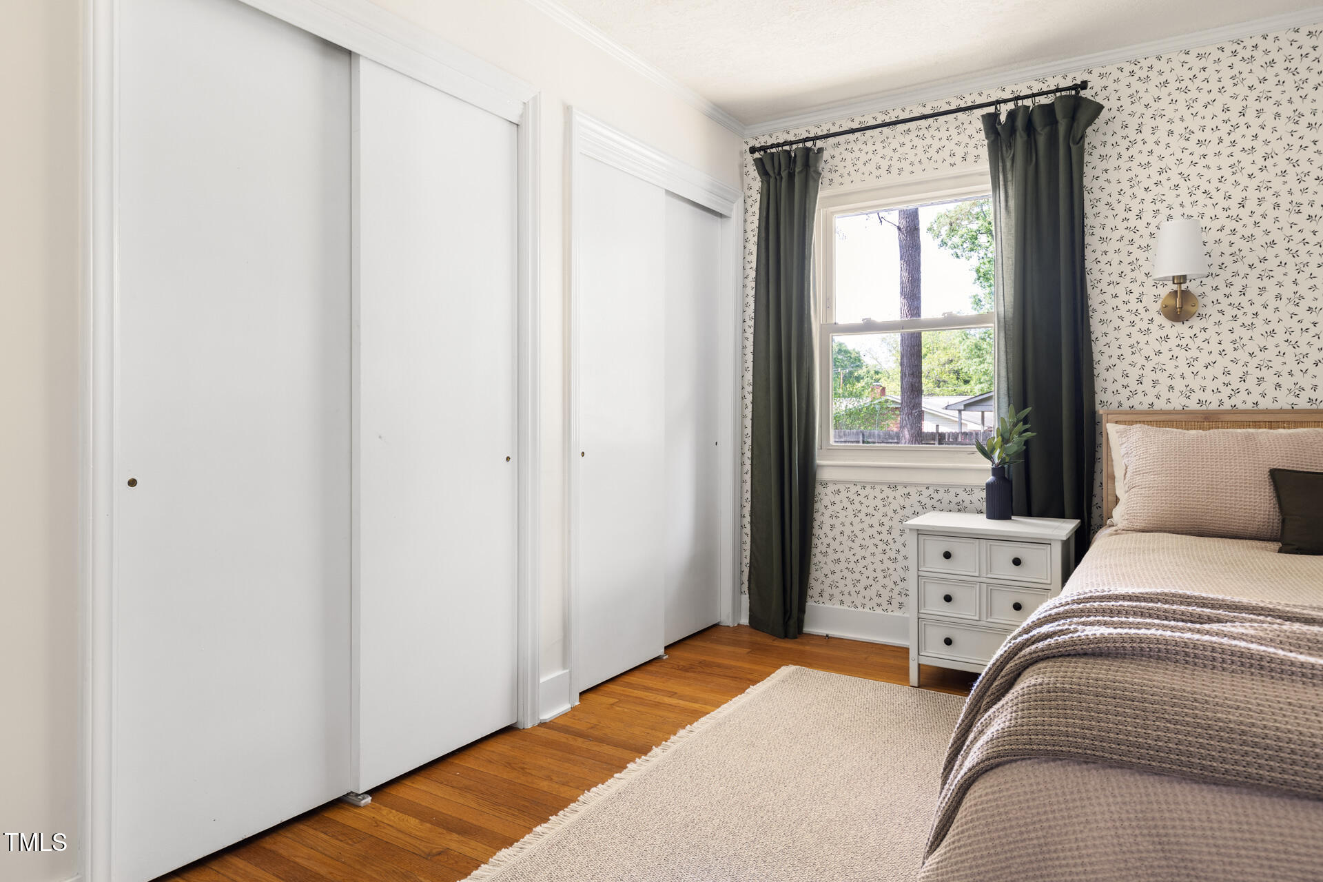 2702 Richwood Road Durham, NC 27705 - Photo 32 of 47 a bedroom with a bed and a window