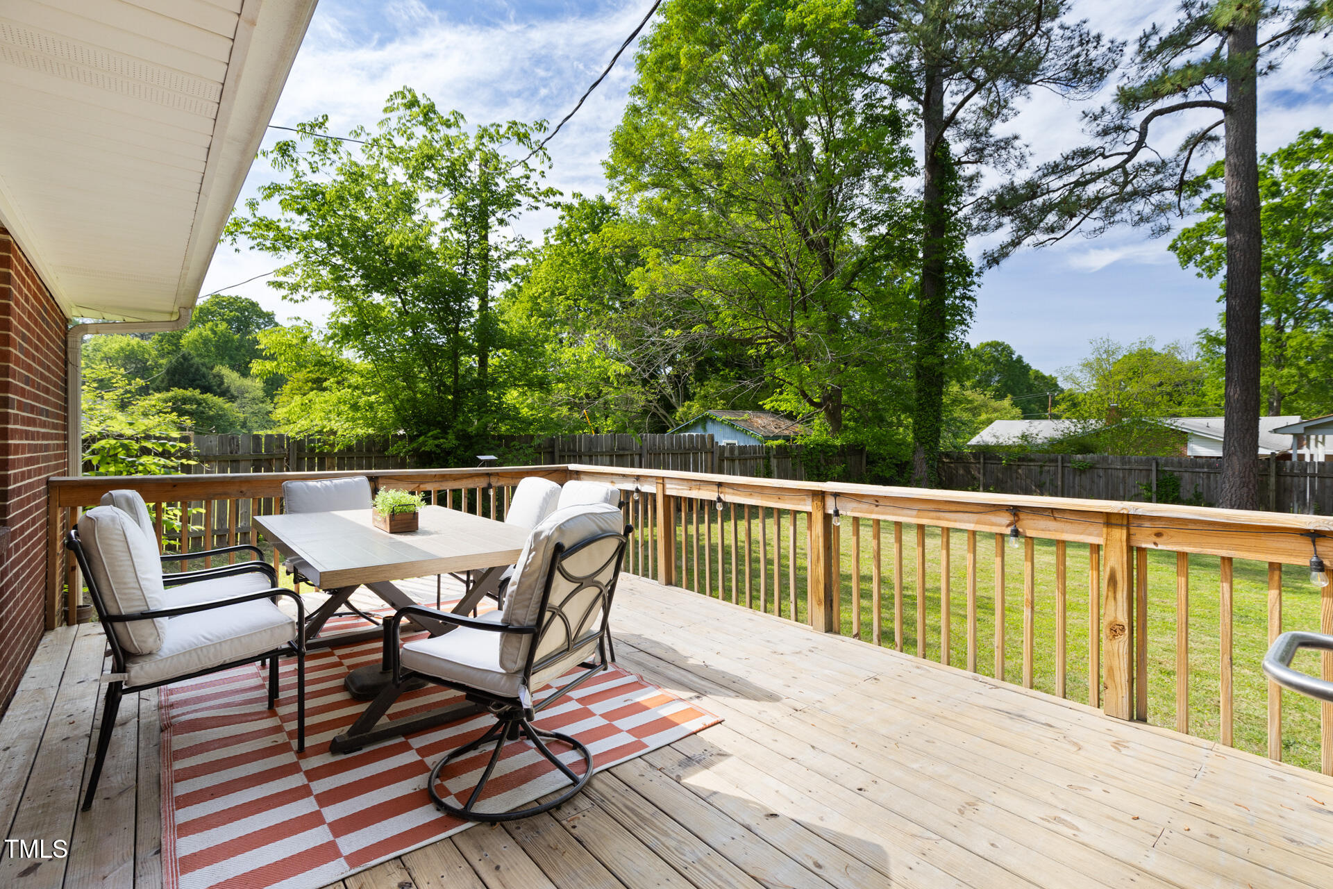 2702 Richwood Road Durham, NC 27705 - Photo 43 of 47 a view of a chair and table on the wooden floor