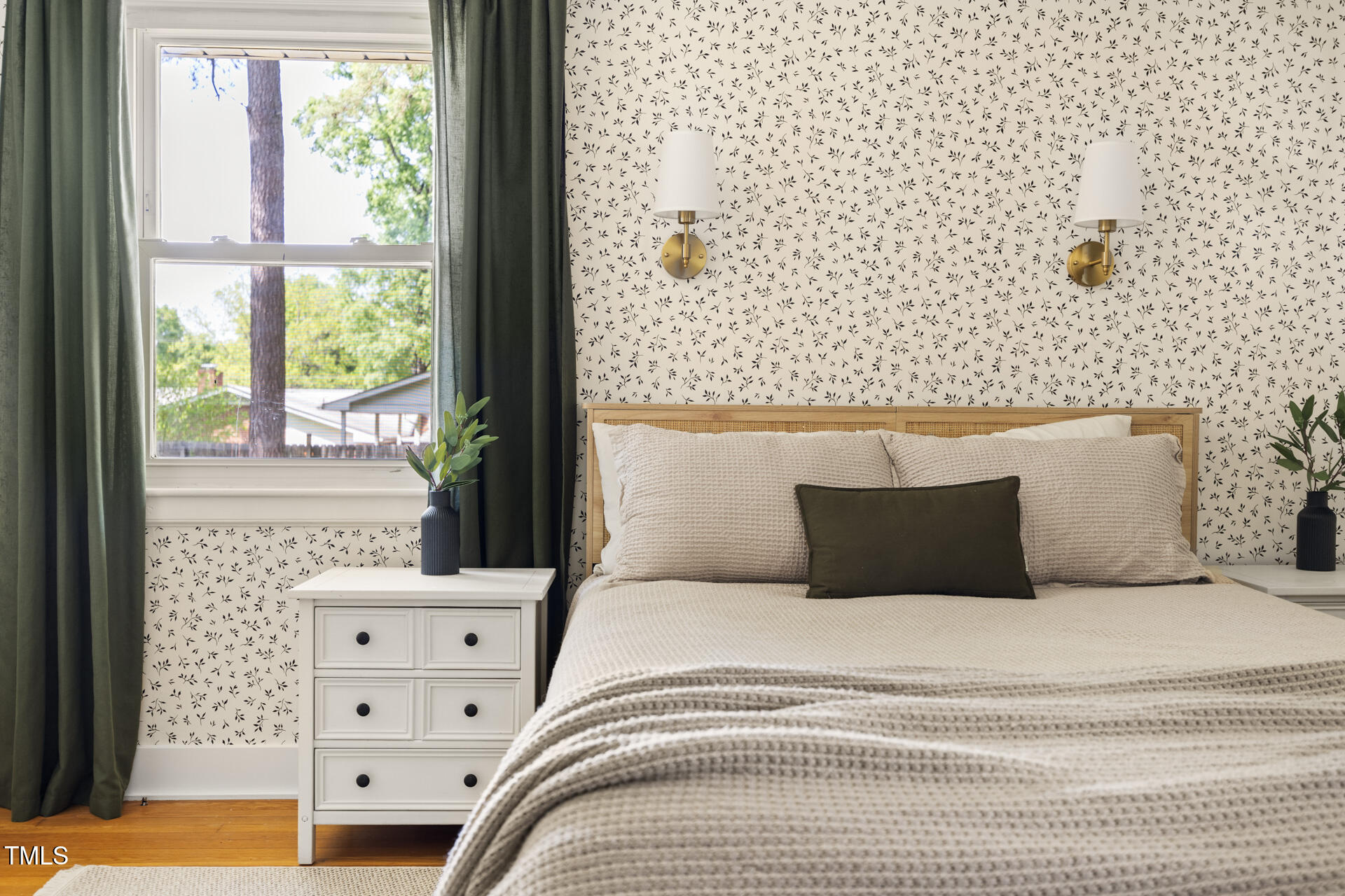 2702 Richwood Road Durham, NC 27705 - Photo 4 of 47 a bedroom with a bed and a window