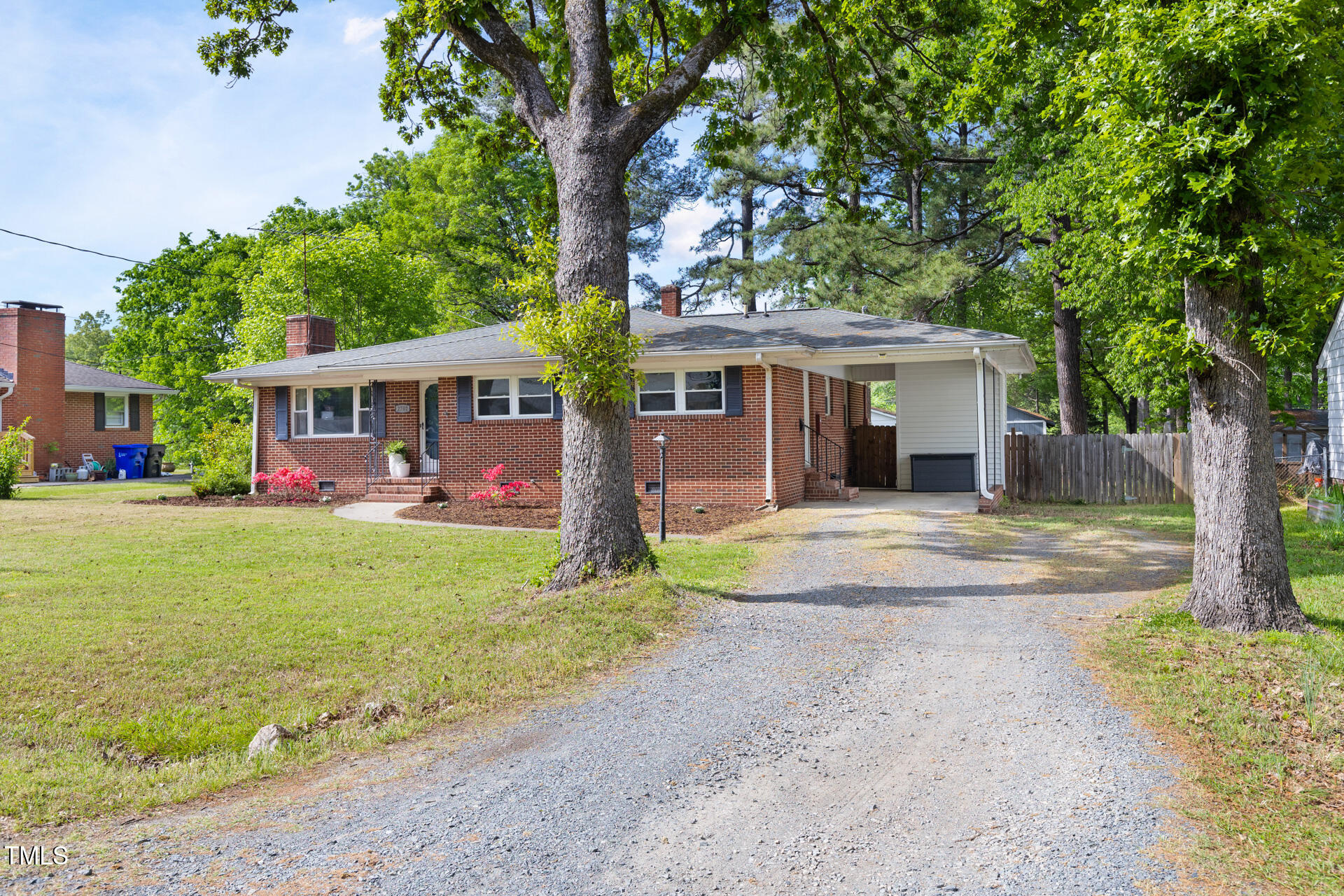 2702 Richwood Road Durham, NC 27705 - Photo 8 of 47 front view of a house with a yard