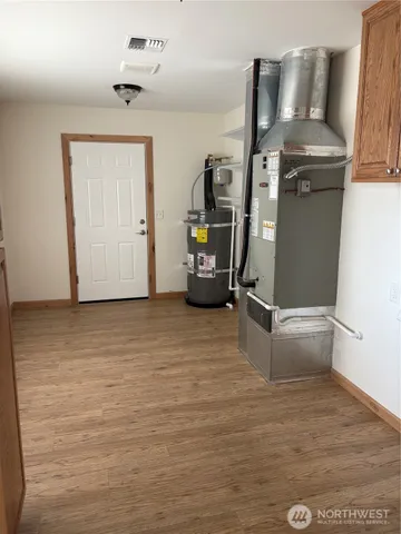 a view of a storage & utility room