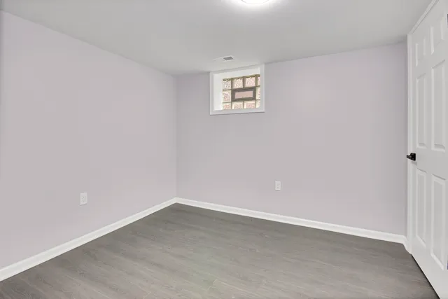wooden floor in an empty room