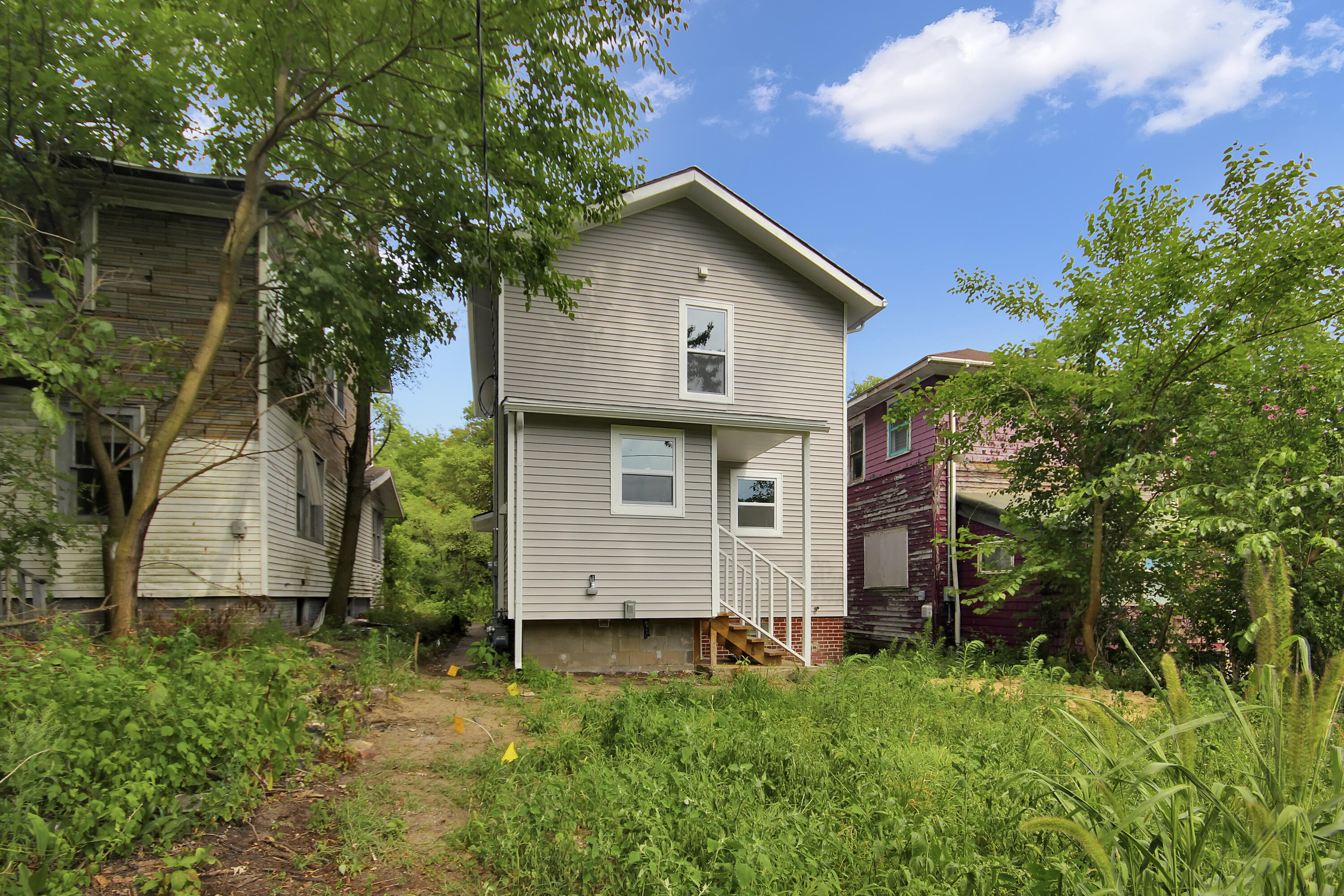 836 Fayette Street Gary, IN 46403 - Photo 16 of 16 a view of a house with a yard