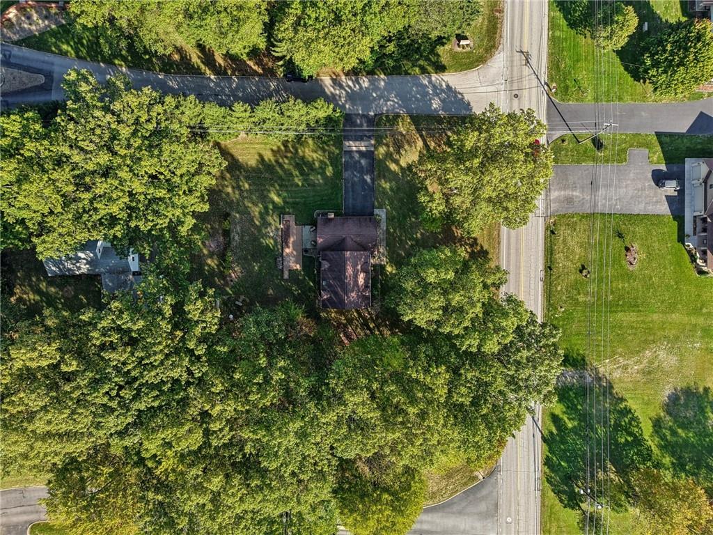 4302 Mitchell Road New Castle, PA 16105 - Photo 45 of 46 an aerial view of a house with a yard
