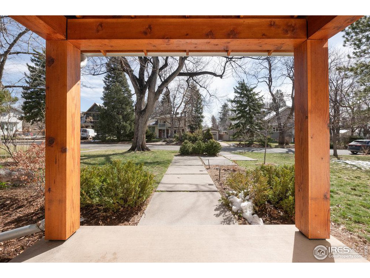 3221 8th Street Boulder, CO 80304 - Photo 3 of 40 a view of a yard with plants