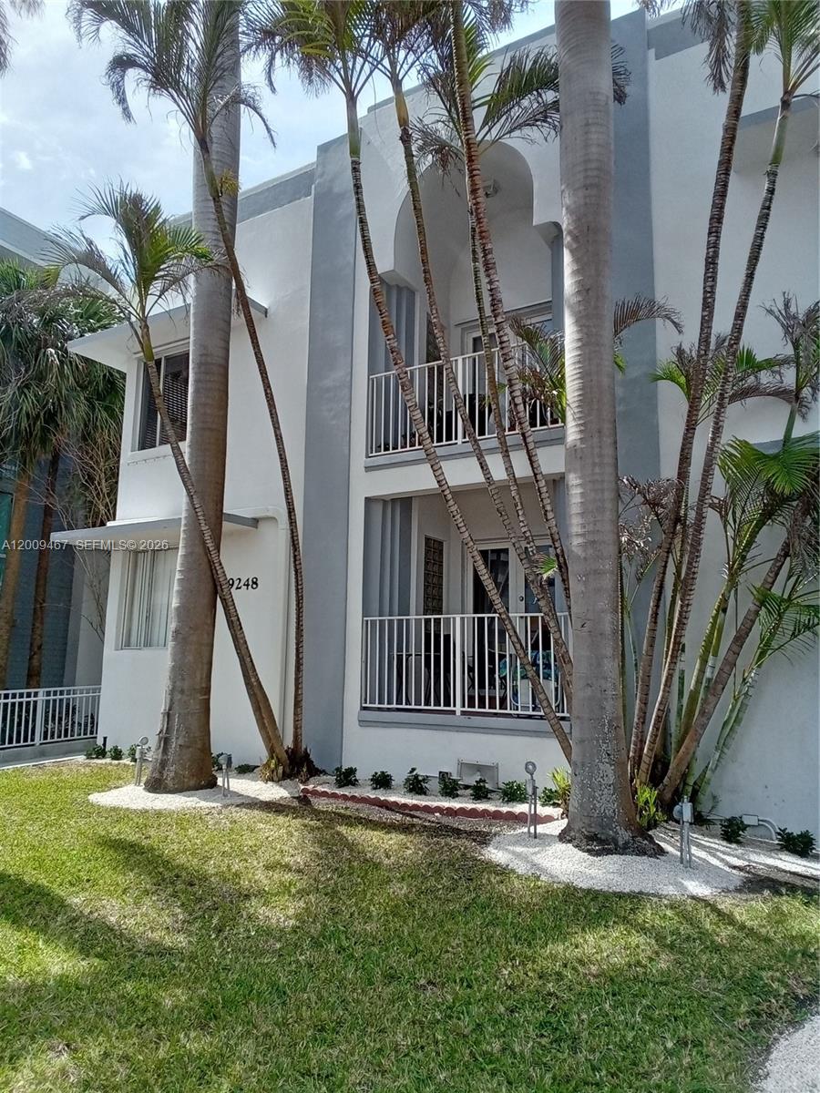 9248 Collins Avenue, Unit 105 Surfside, FL 33154 - Photo 2 of 16 Front of Bldg ro Collins Av.