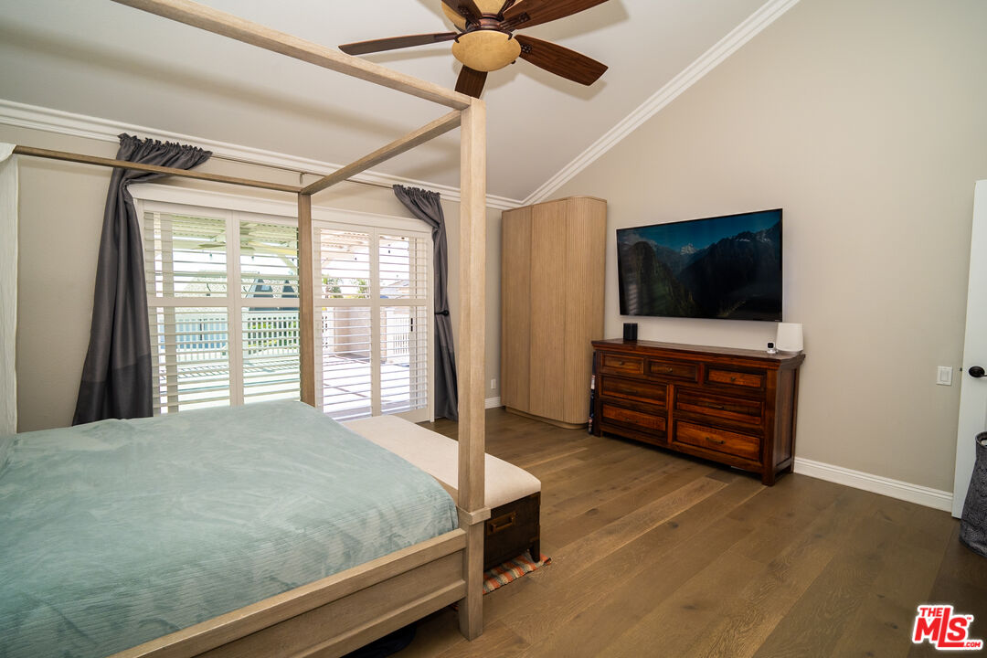 879 Shadowgrove Street Brea, CA 92821 - Photo 19 of 37 a bedroom with furniture and flat screen tv