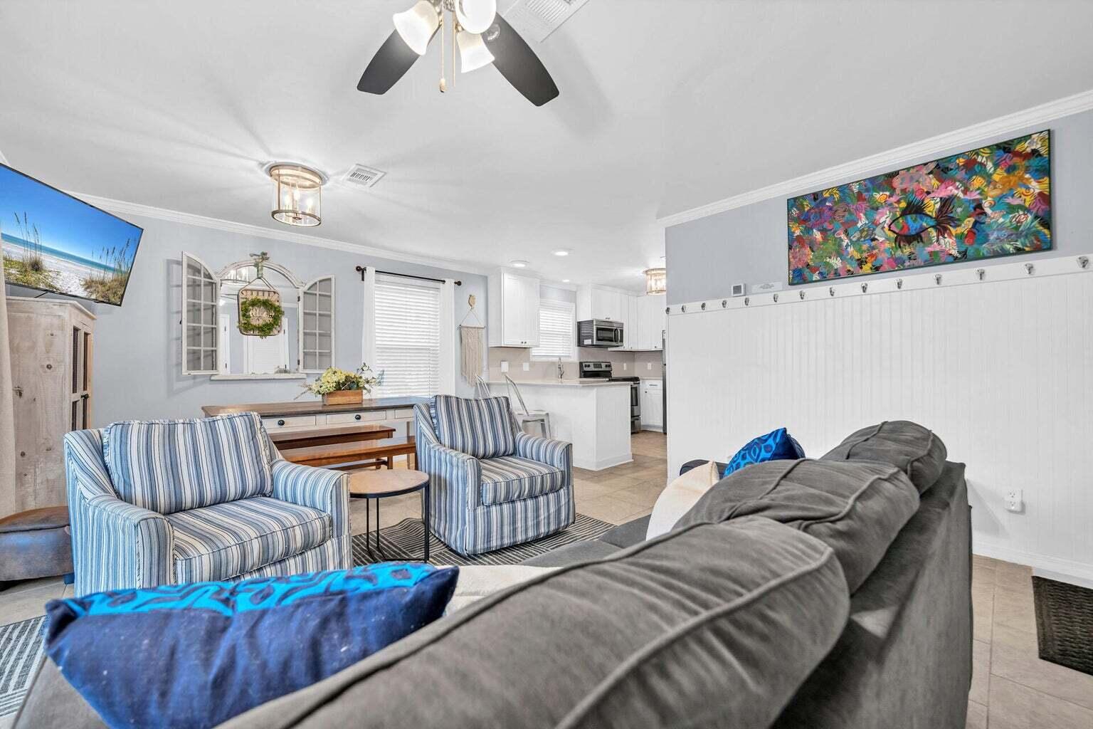 11 Beachside Drive, Unit 1111 Santa Rosa Beach, FL 32459 - Photo 6 of 28 BSV_Living Room View 2