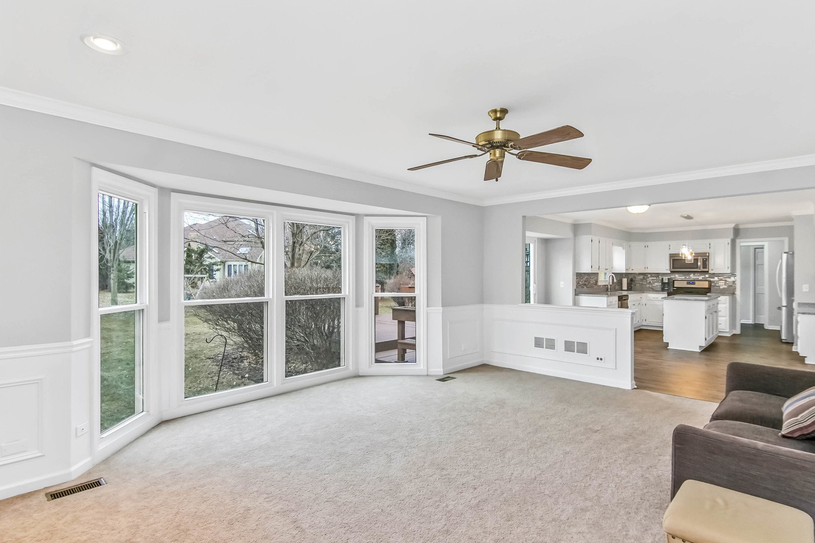 409 Delaware Circle Bolingbrook, IL 60440 - Photo 8 of 29 a view of livingroom with furniture wooden floor and window