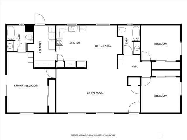 a picture of a floor plan