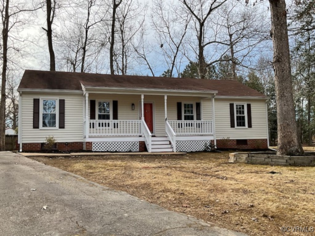 5707 Yellowleaf Court North Chesterfield, VA 23234 - Photo 1 of 7 Single story home with a porch