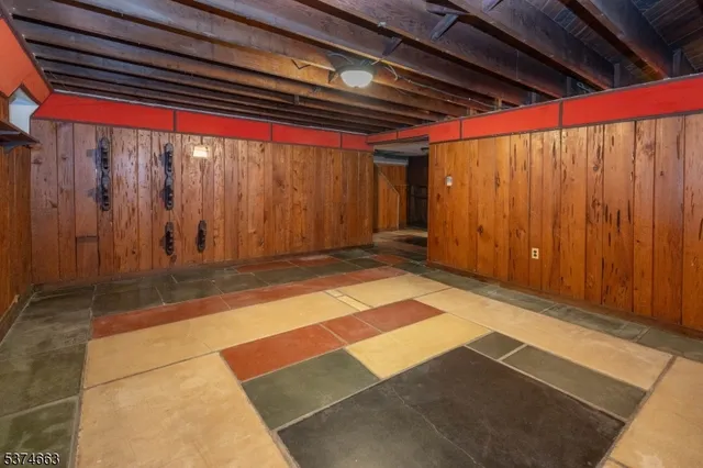 a view of under an umbrella