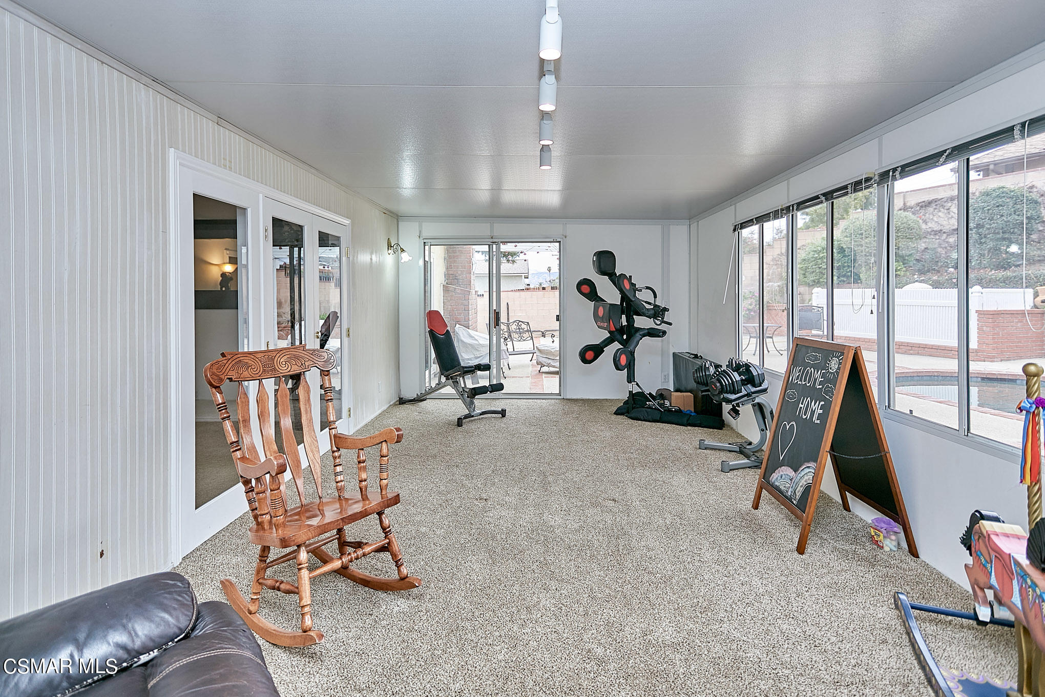786 Erringer Road Simi Valley, CA 93065 - Photo 22 of 33 a view of a room with gym equipment
