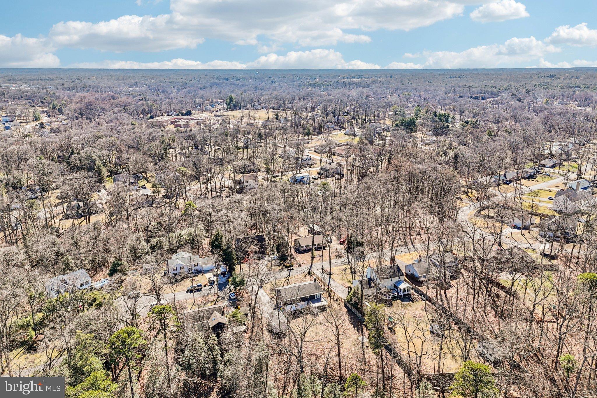 306 Christy Road Pasadena, MD 21122 - Photo 51 of 58 Serene suburban landscape with wooded backdrop.