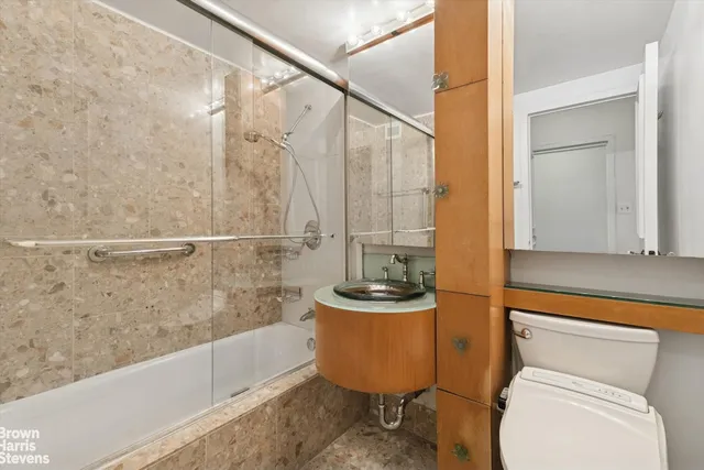 a balcony with city view