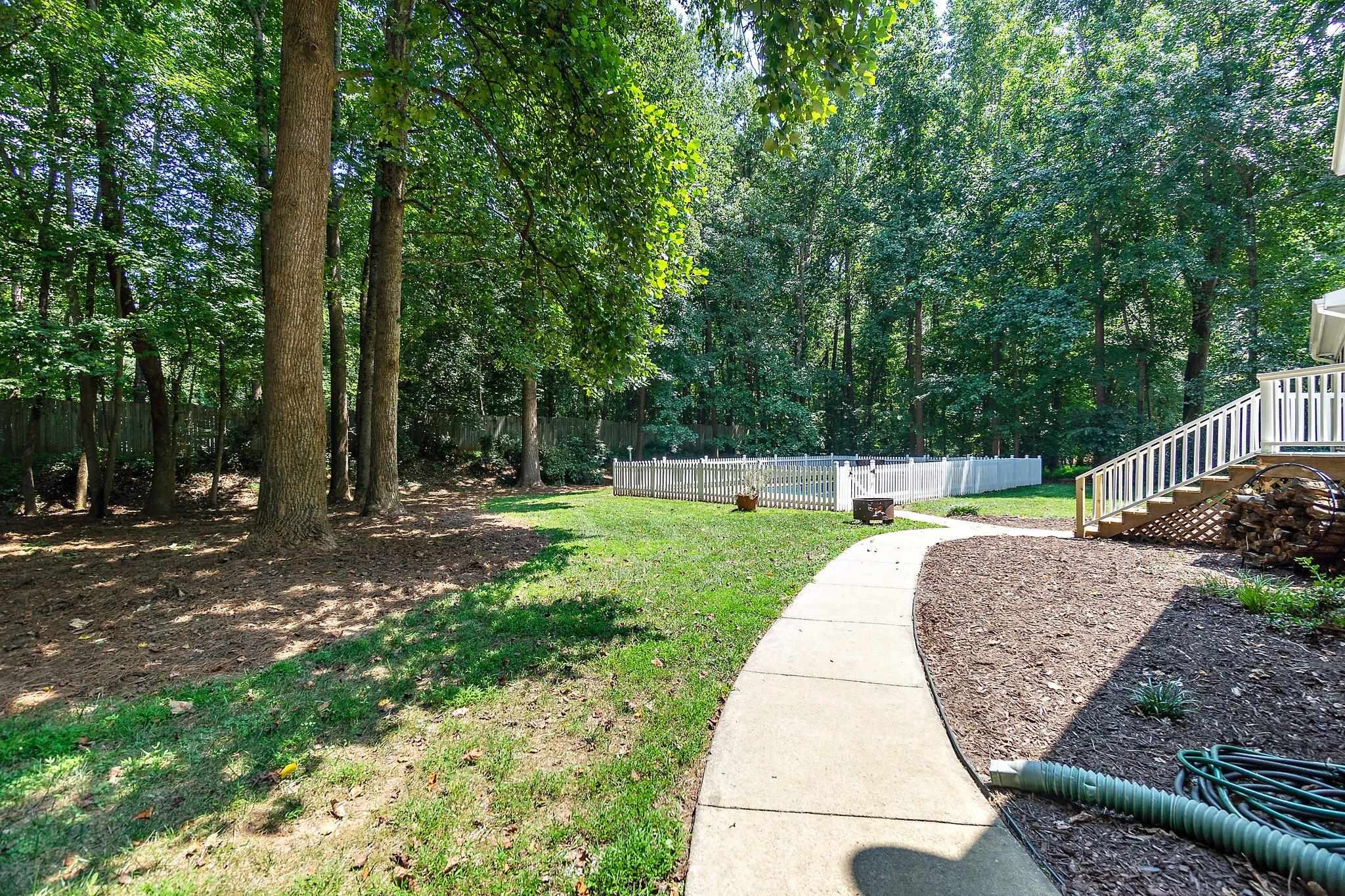 10108 Ethridge Court Raleigh, NC 27615 - Photo 41 of 51 Very Private One Acre Lot