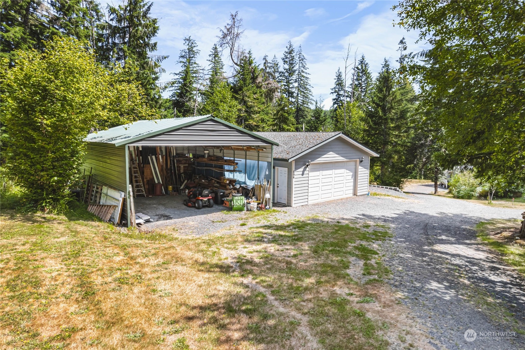 696 Oppelt Road Chehalis, WA 98532 - Photo 34 of 40 a view of a house with a yard and large tree