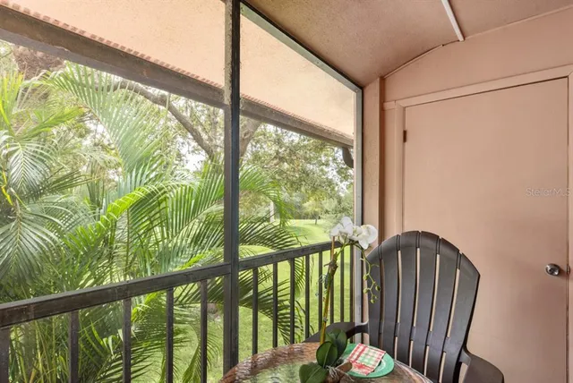 a view of balcony and deck
