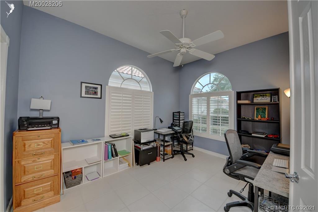 1530 Southwest Balmoral Trace Stuart, FL 34997 - Photo 20 of 48 Den viewed from entry Foyer