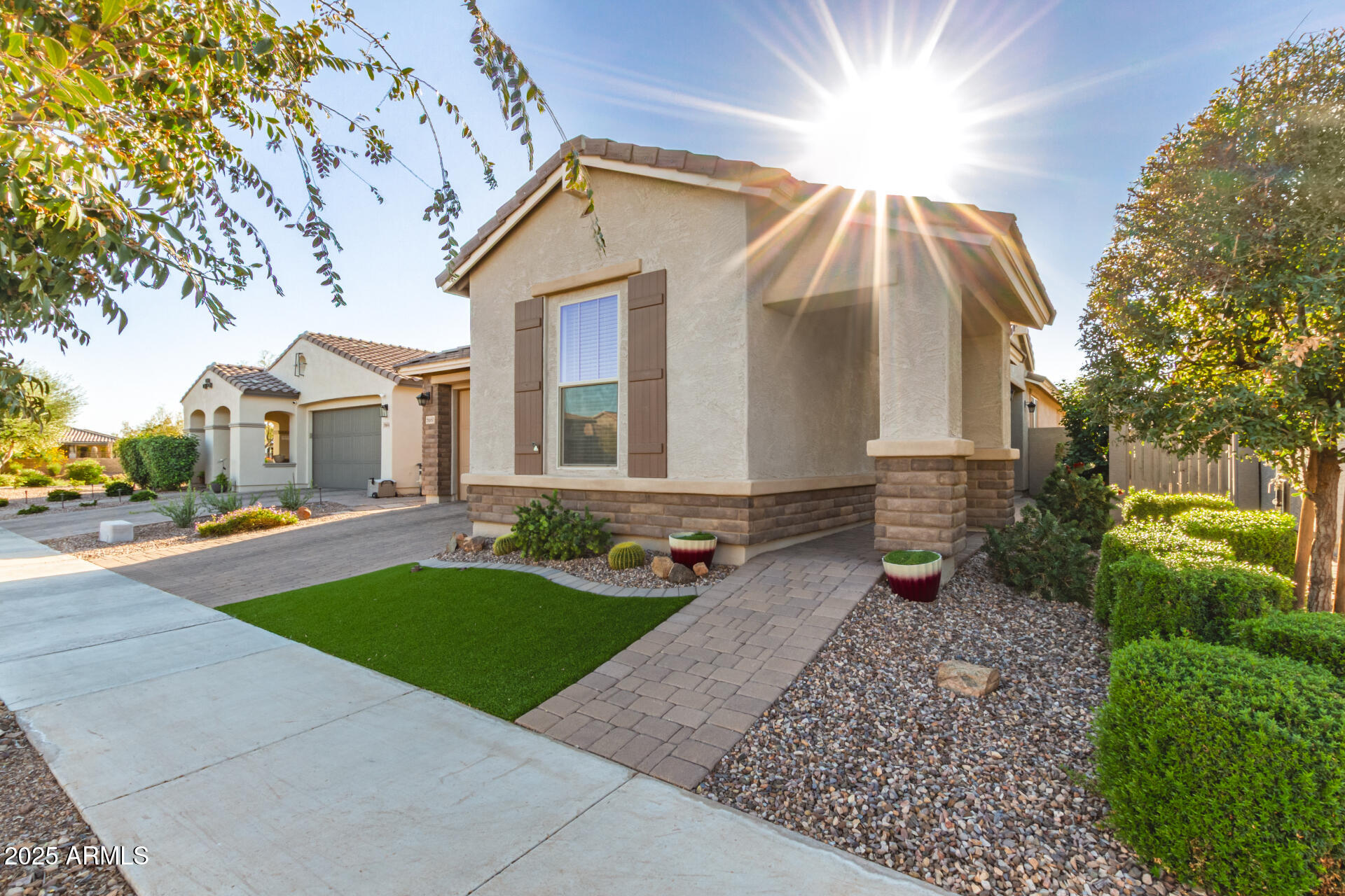 5660 South Colt Mesa, AZ 85212 - Photo 7 of 34 a front view of a house with garden