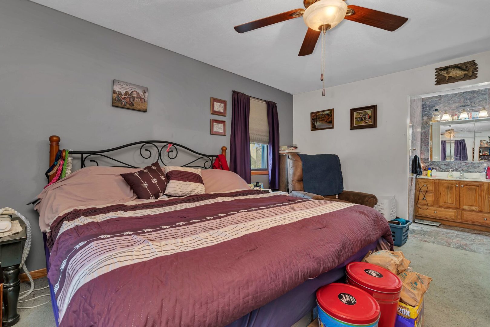 308 San Carlos Road Minooka, IL 60447 - Photo 10 of 25 a bedroom with a bed and dresser