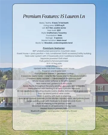 $1,399,000 | 15 Lauren Lane, Rydal, GA 30171