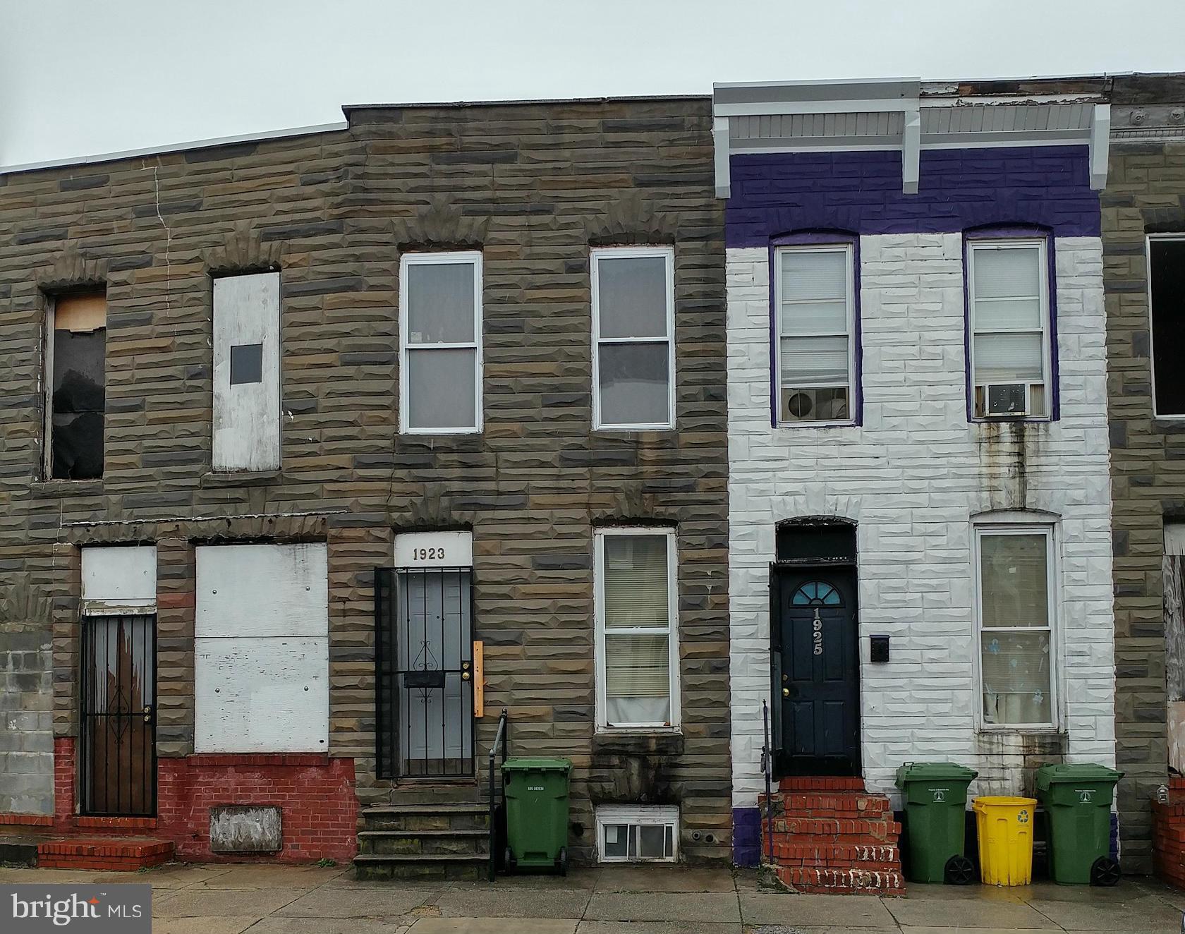 1923 Ramsay Street Baltimore, MD 21223 - Photo 1 of 5 Exterior (Front)