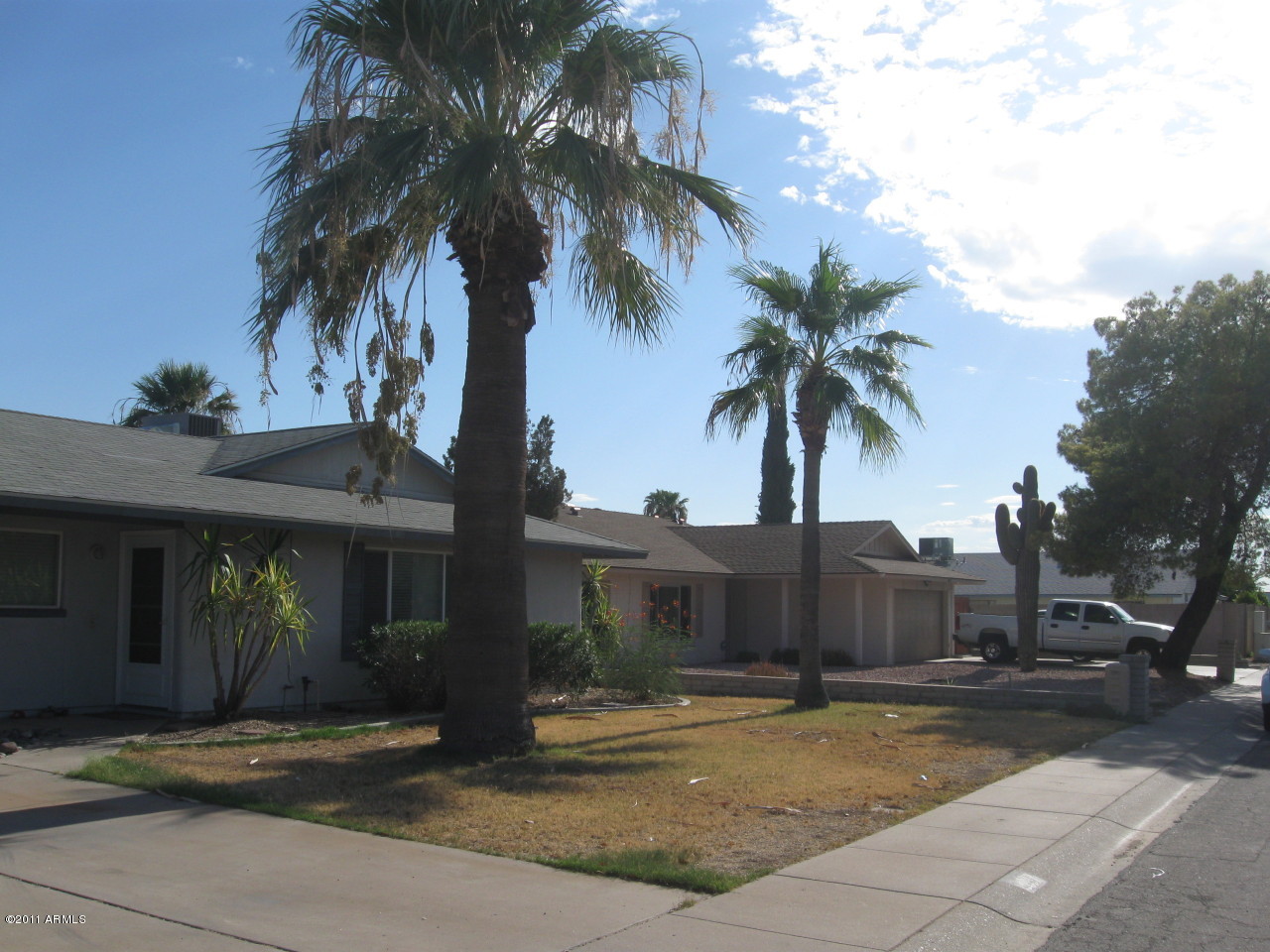 3637 West Greenway Road Phoenix, AZ 85053 - Photo 2 of 20 street view 2 mature palm in front yard
