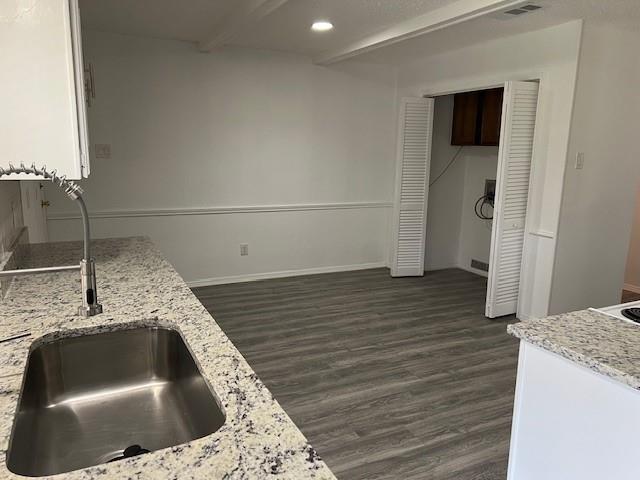 1022 Misty Way Garland, TX 75040 - Photo 9 of 15 a kitchen with a sink and granite