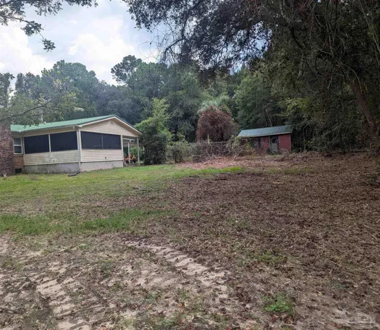 a view of outdoor space with trees
