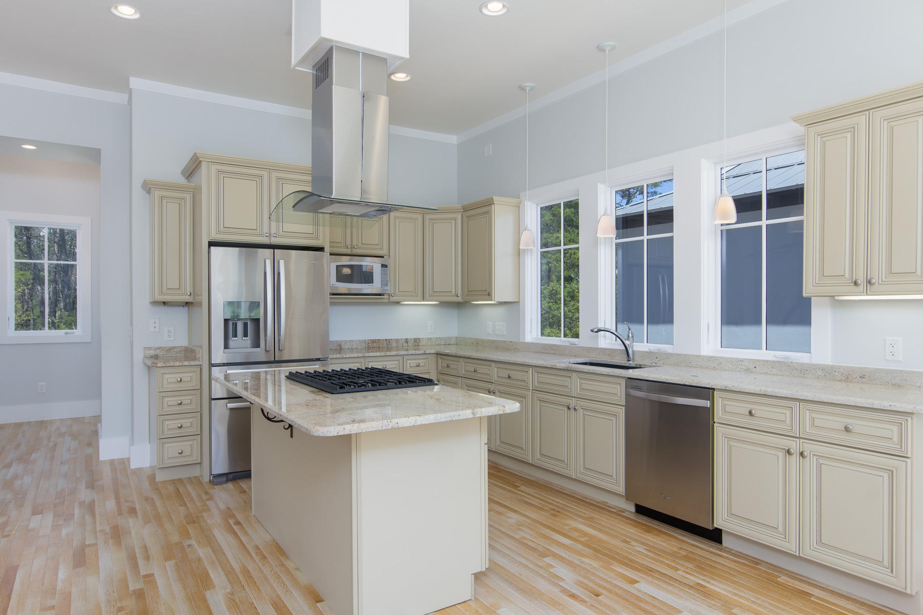 62 West Willow Mist Rd Inlet Beach Inlet Beach, FL 32461 - Photo 1 of 30 a kitchen with stainless steel appliances granite countertop a sink stove and refrigerator