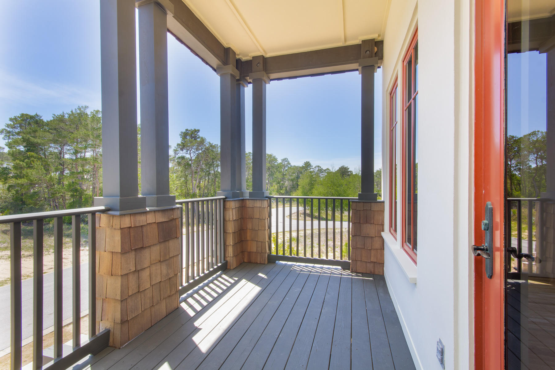 62 West Willow Mist Rd Inlet Beach Inlet Beach, FL 32461 - Photo 20 of 30 a view of balcony with wooden floor