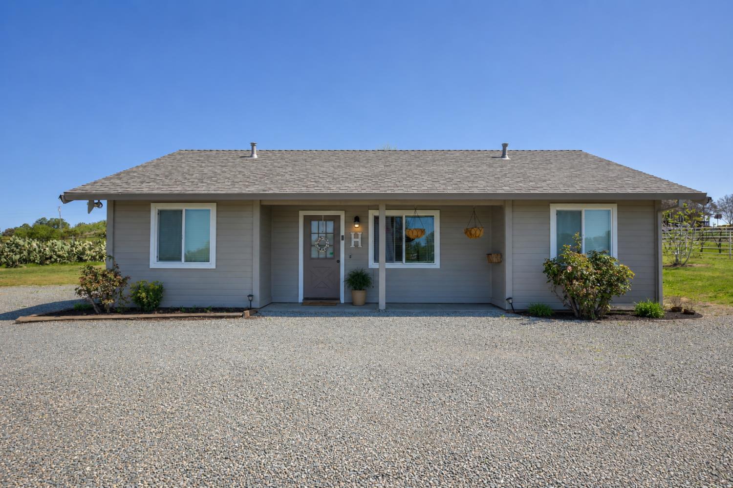1100 Cold Springs Road Placerville, CA 95667 - Photo 93 of 97 Ranch Home - Ranch-style exterior with gray siding and a neutral-toned shingle roof