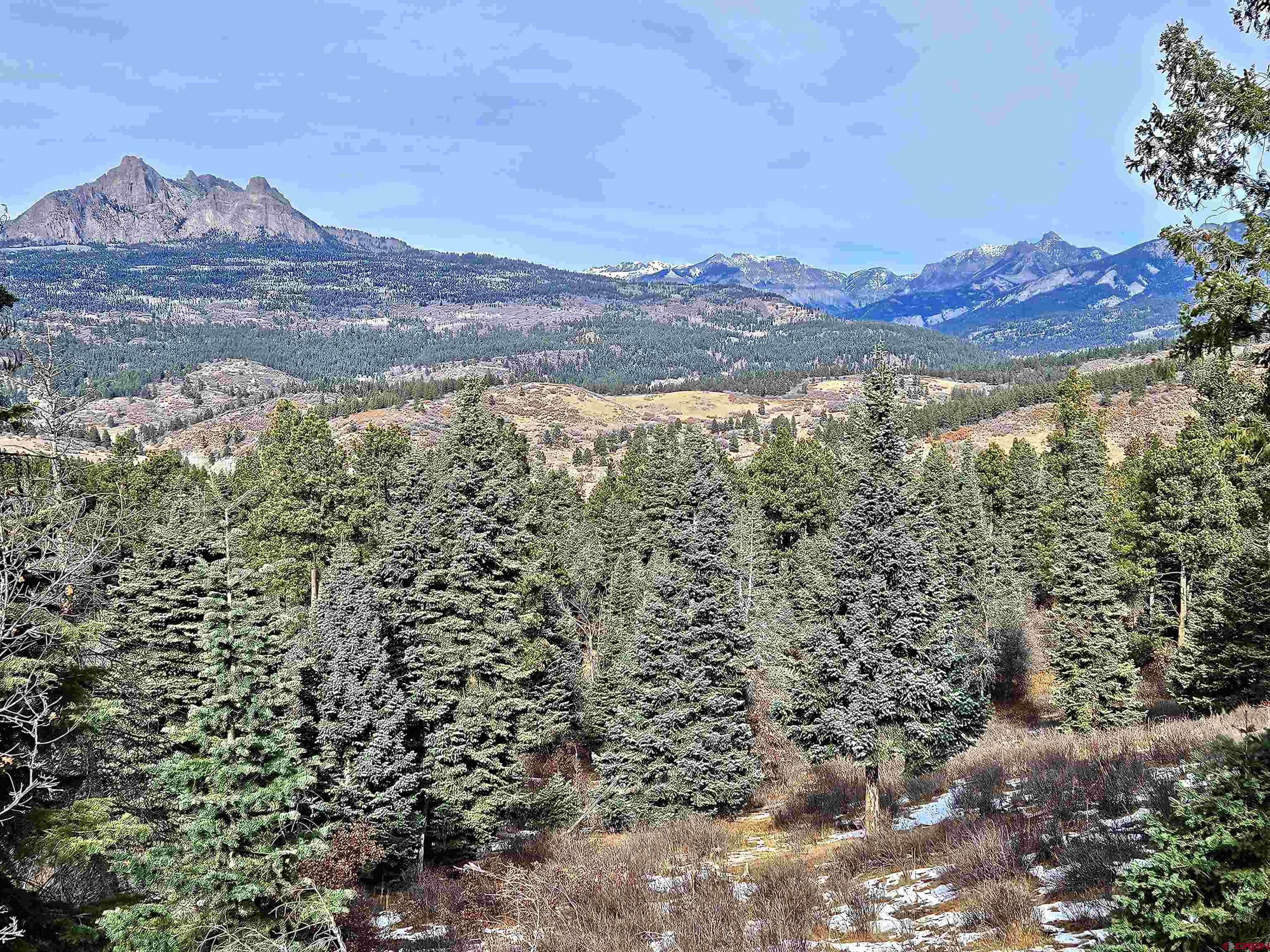 Tbd Tbd Albert Place Chromo, CO 81128 - Photo 8 of 31 a view of mountain with sunset in background