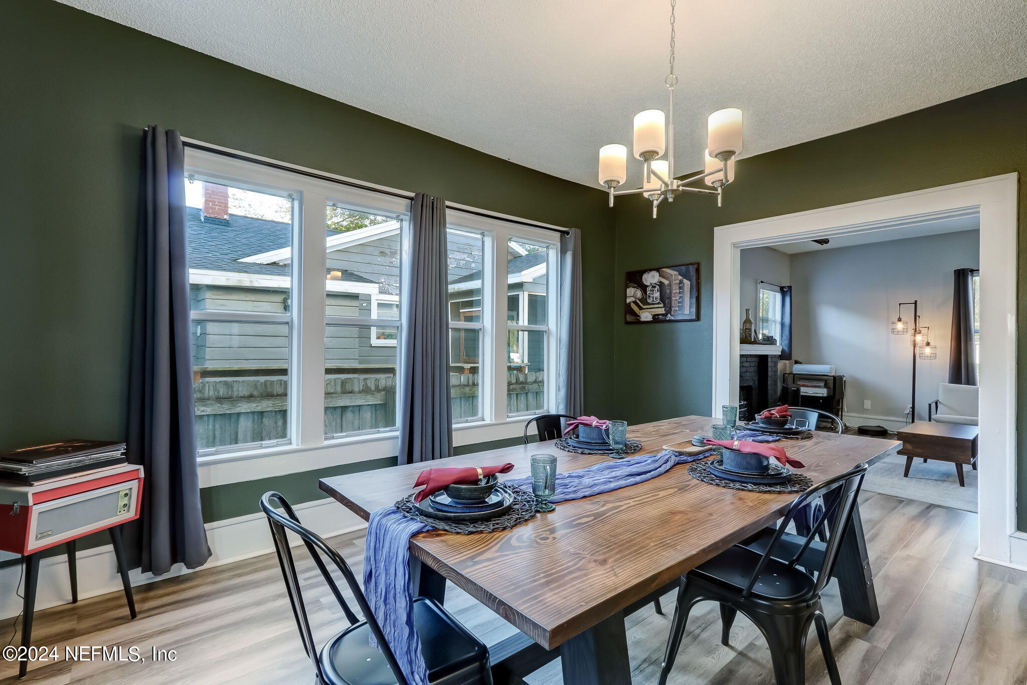 5316 Colonial Avenue Jacksonville, FL 32210 - Photo 19 of 30 a view of a dining room with furniture window and outside view