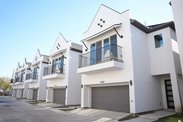 a view of a building with a street